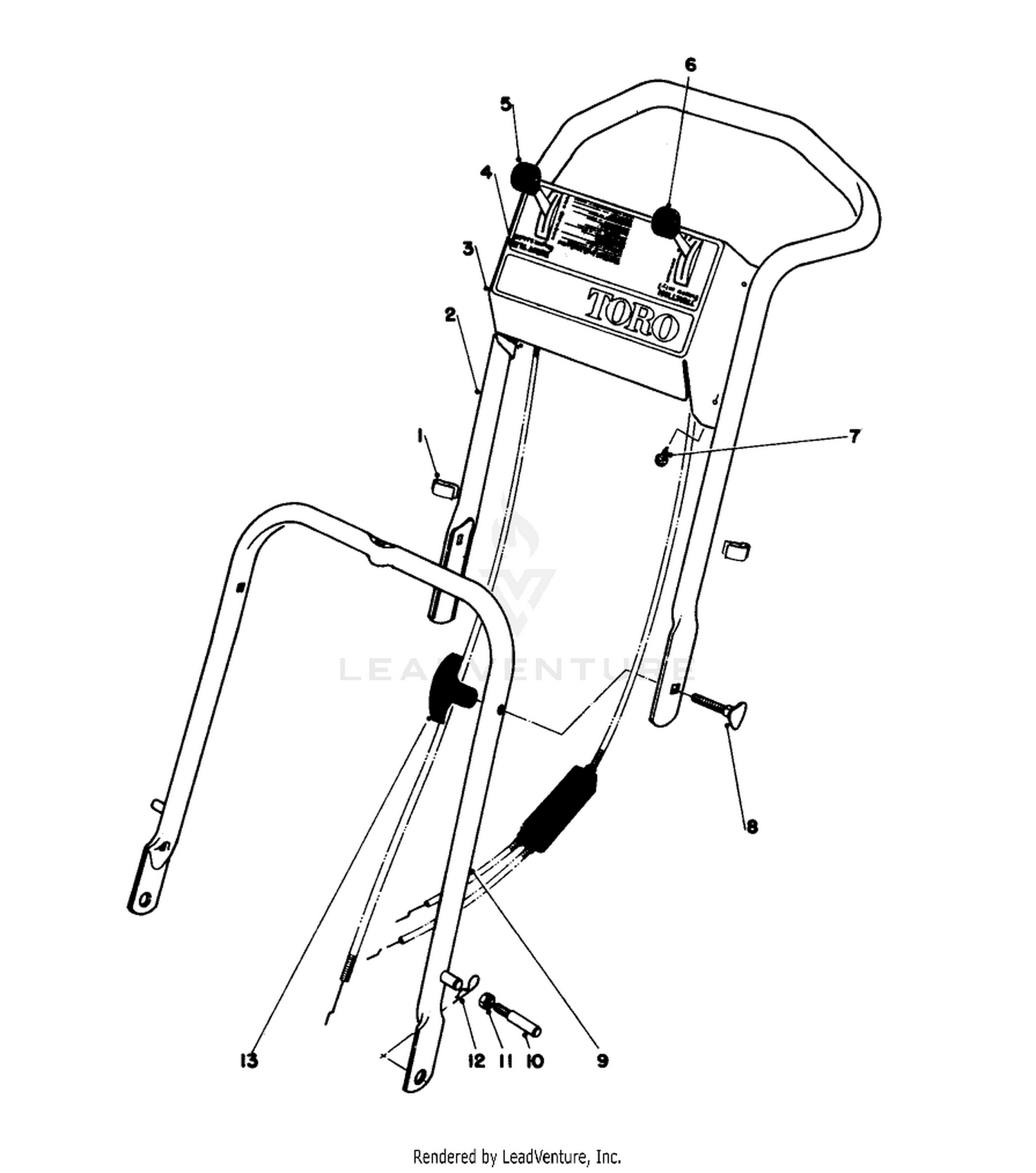 Handle Assembly Model 16320