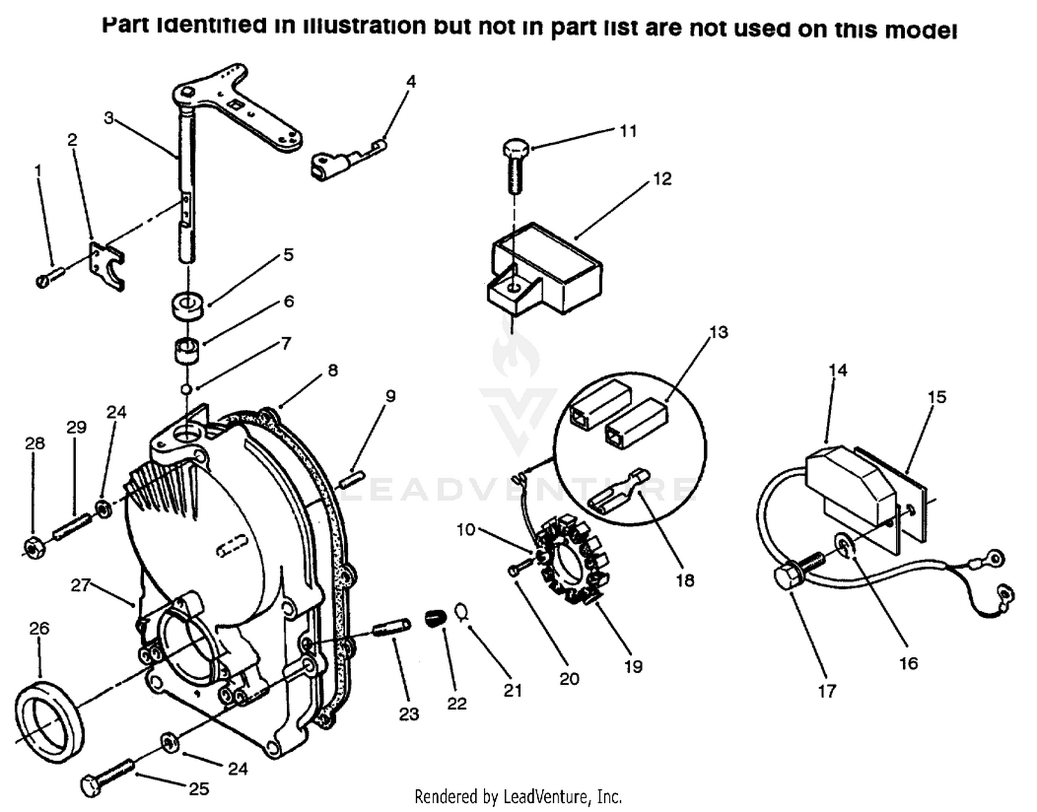 Gear Case  Ignition Controls
