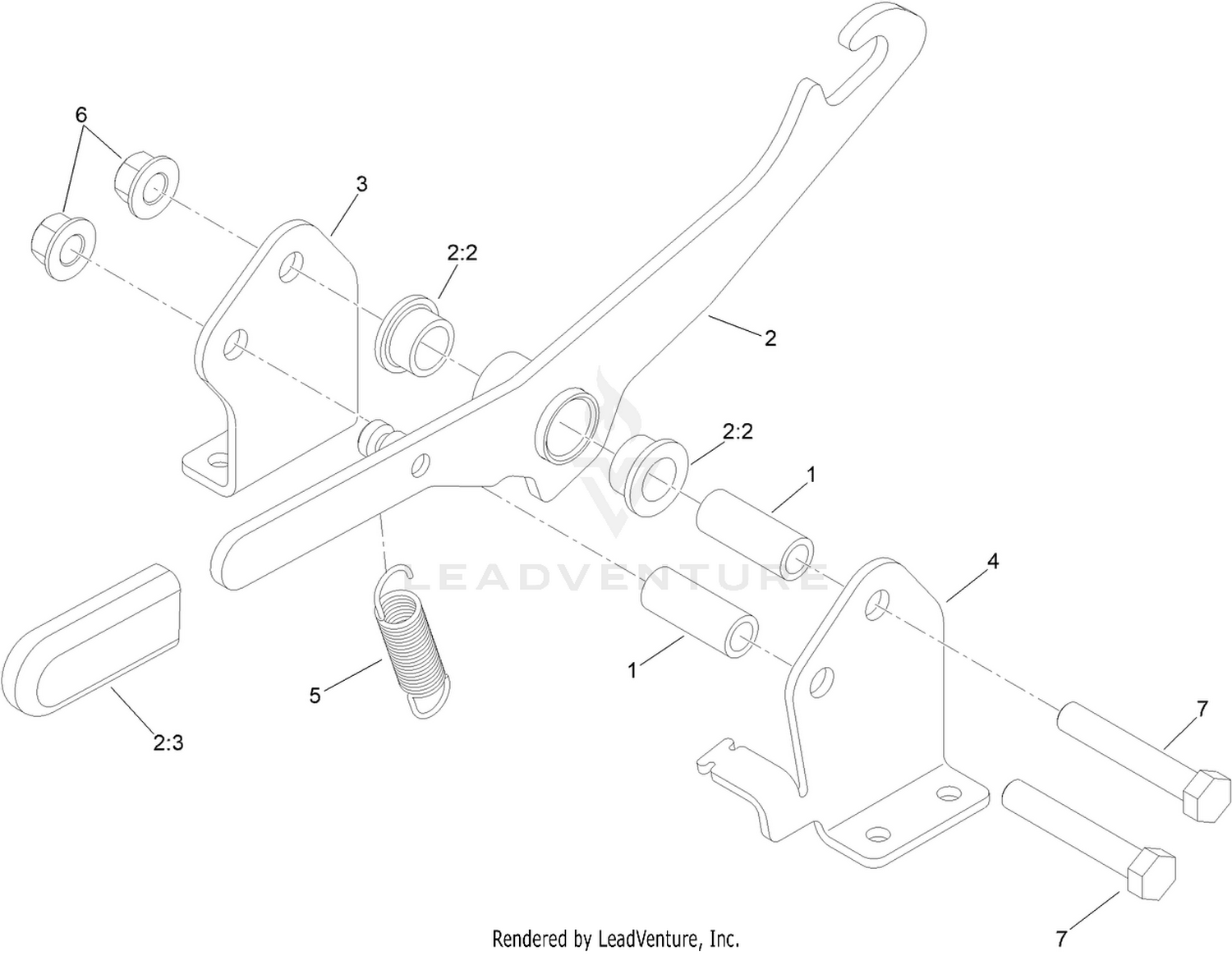 Latch Assembly No. 147-0070