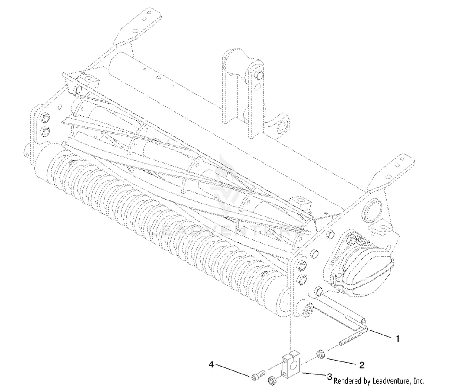 Front Brush/scraper Kit