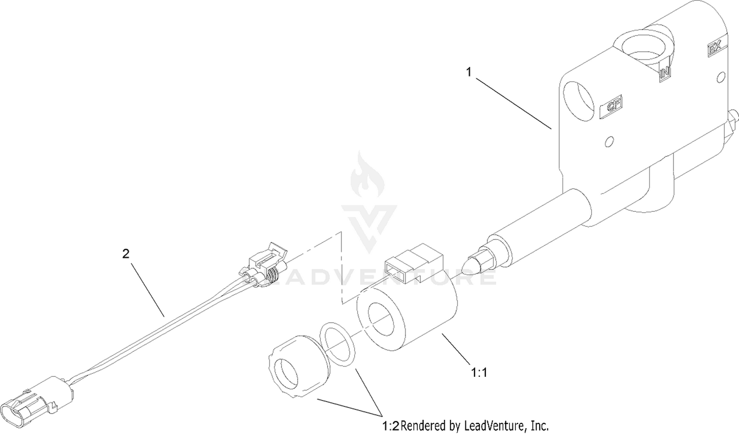 PWM Valve Assembly No. 110-5098