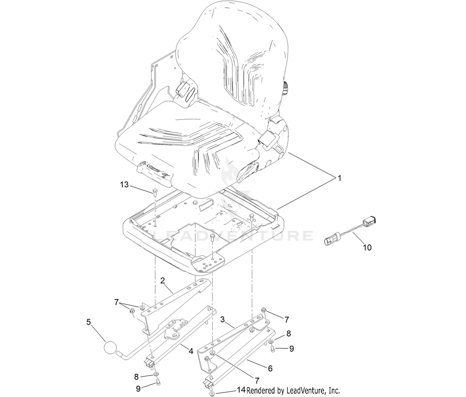 Premium Seat Assembly