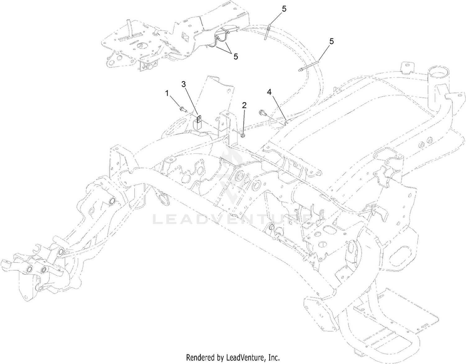 Console Cable Routing Assembly