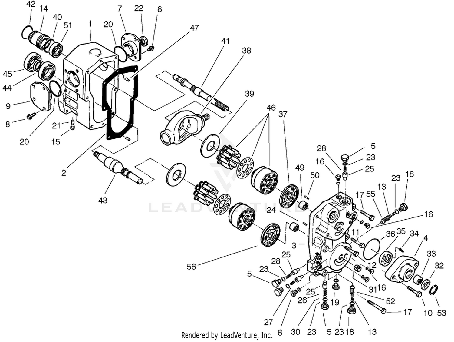 Transmission Assembly No. 75-0012