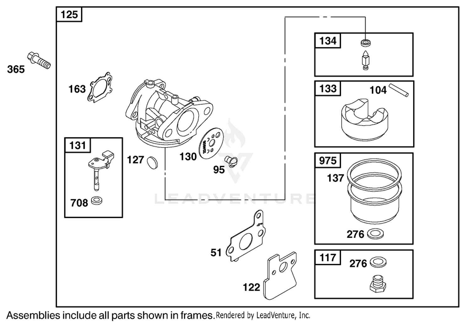 Engine Briggs  Stratton Model 123607-0153-E1 4