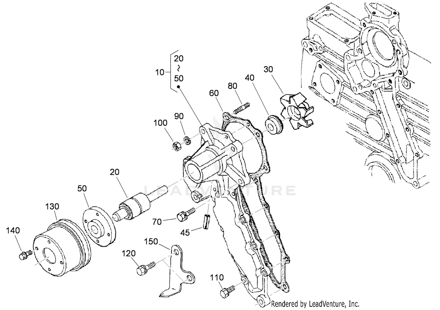 Water Pump Assembly
