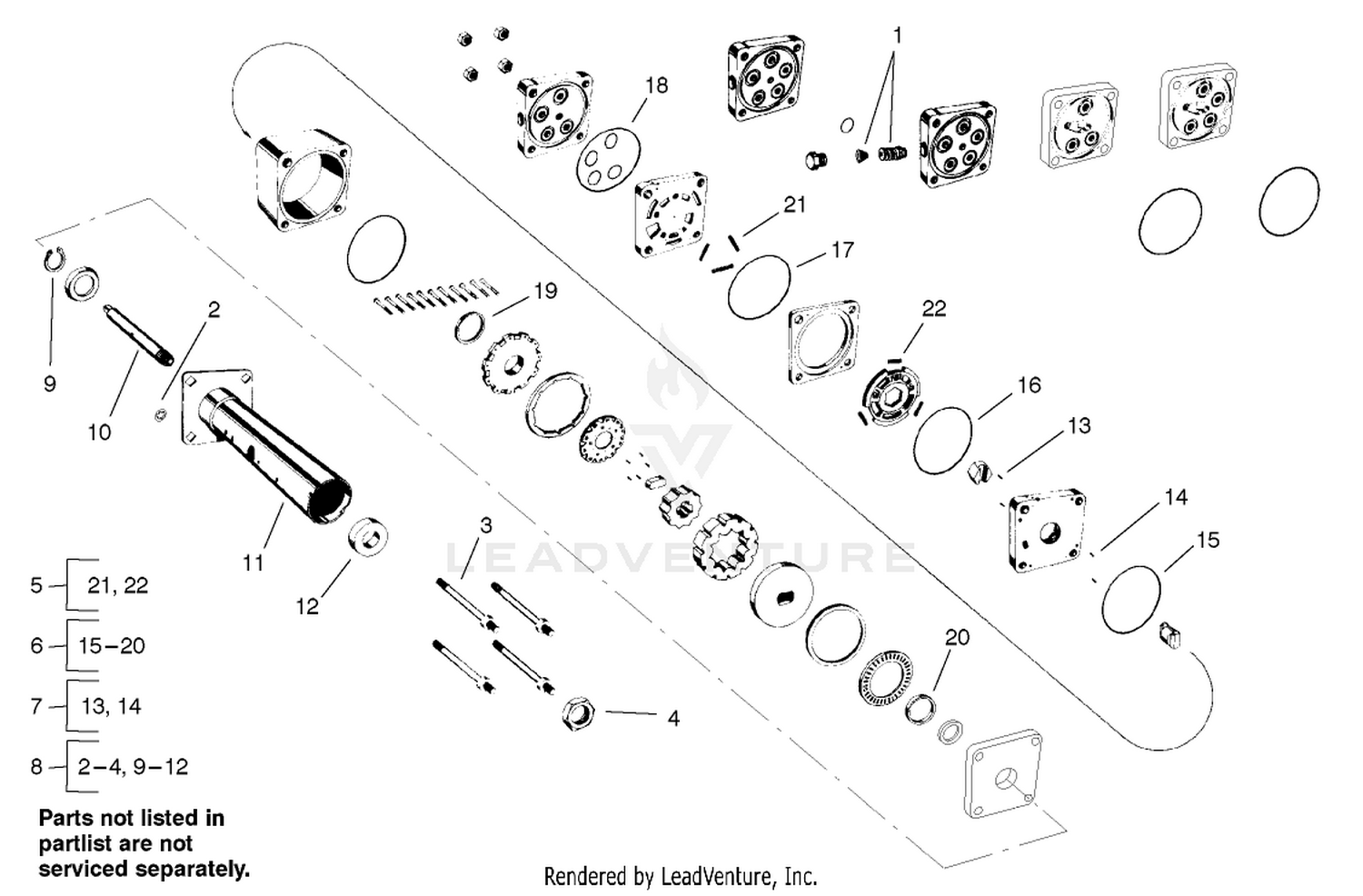 Steering Control Assembly No. 104-0474