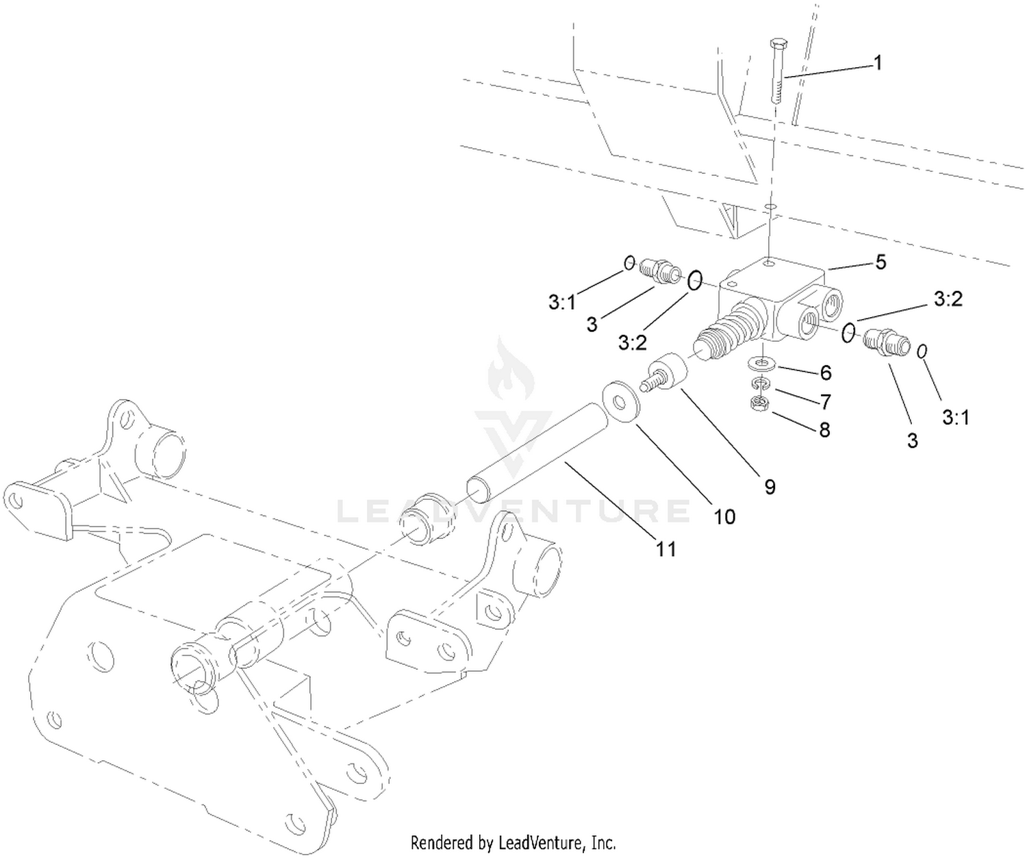 Front Reel Shut-Off Assembly
