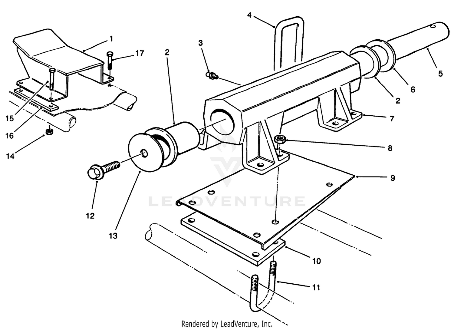 Fixed Head Installation For Cutting Unit No. 2 (l.h.)  No. 3 (r.h.)