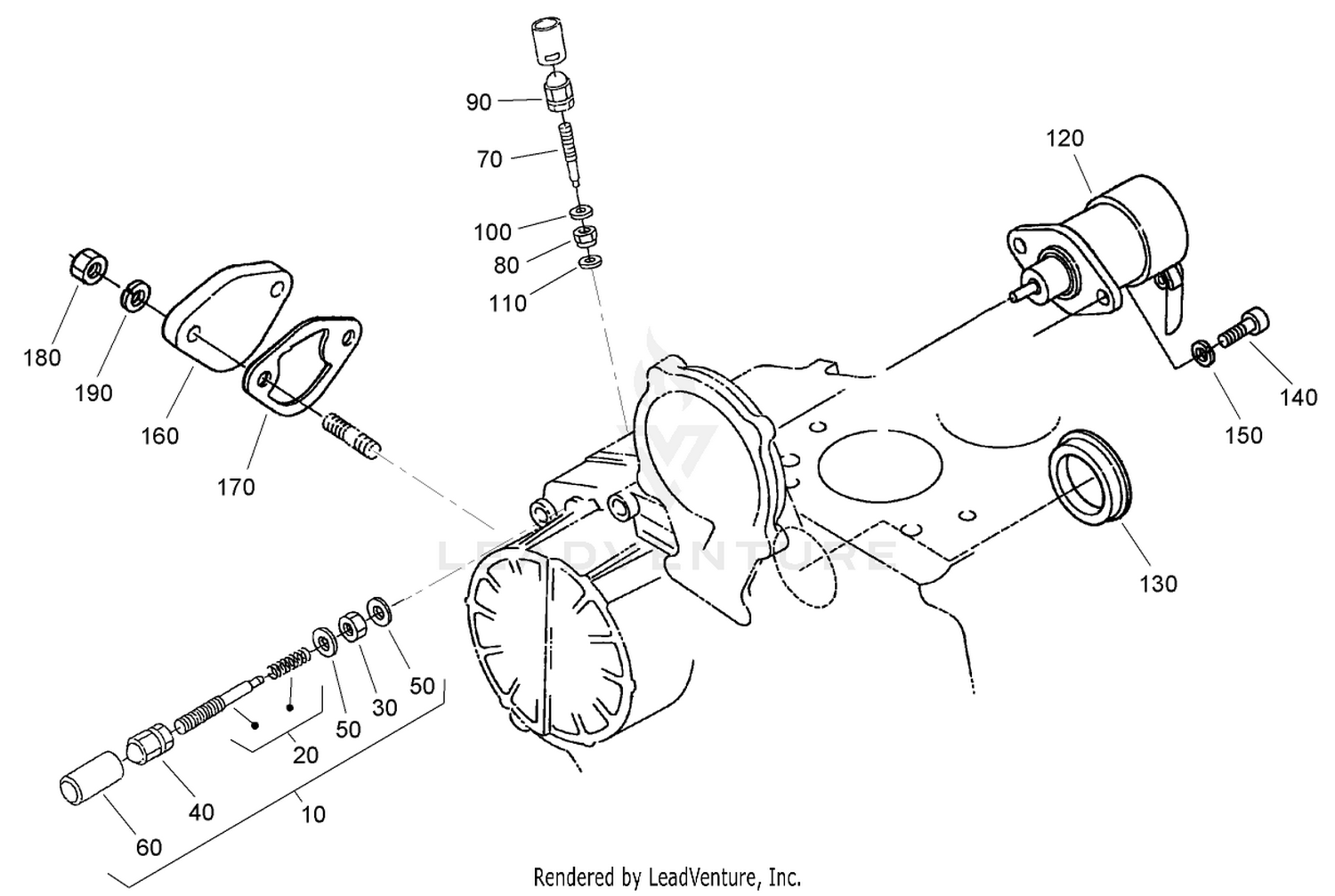 Idle Apparatus and Stop Solenoid Assembly