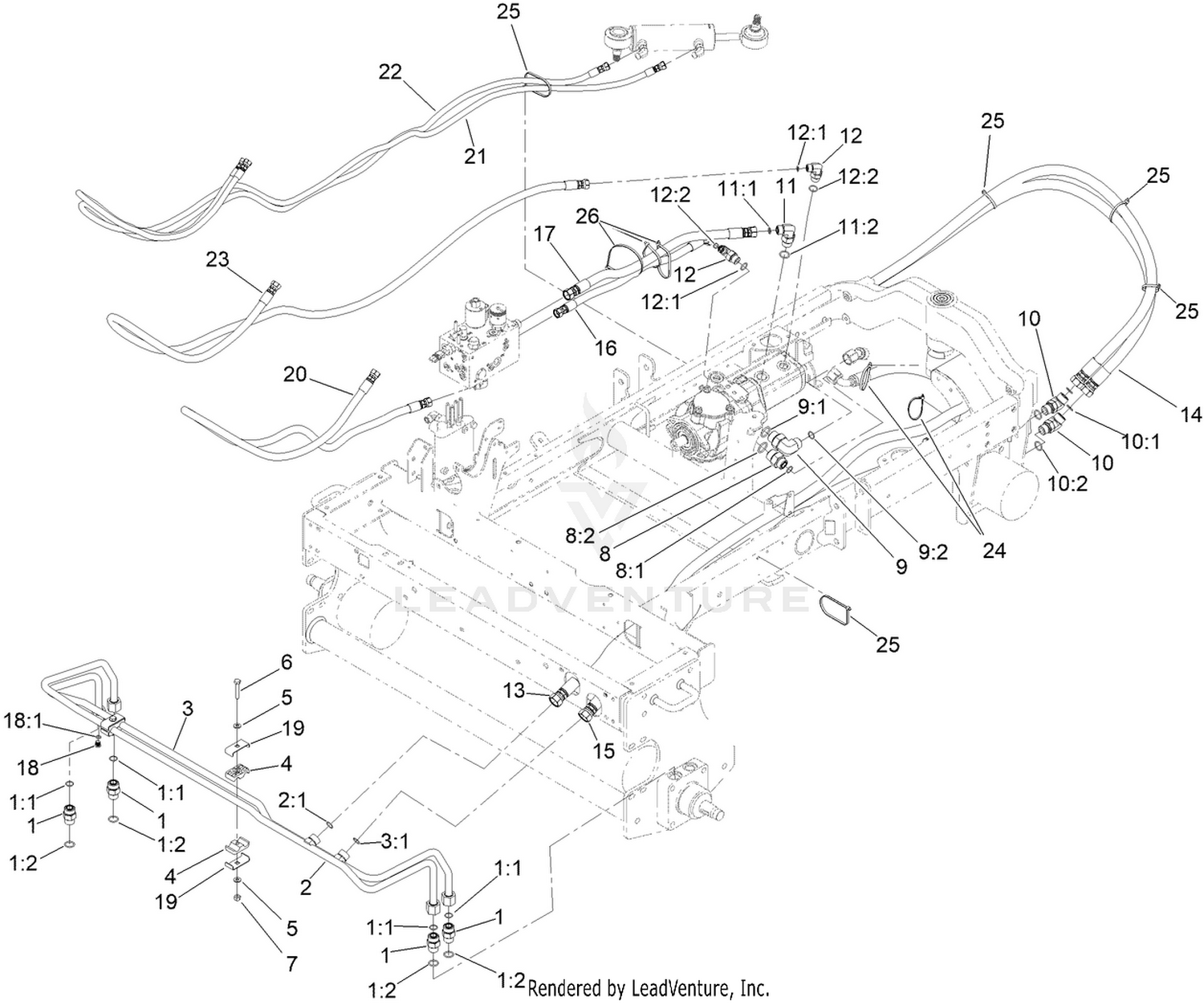 Traction and Steering Circuit Assembly