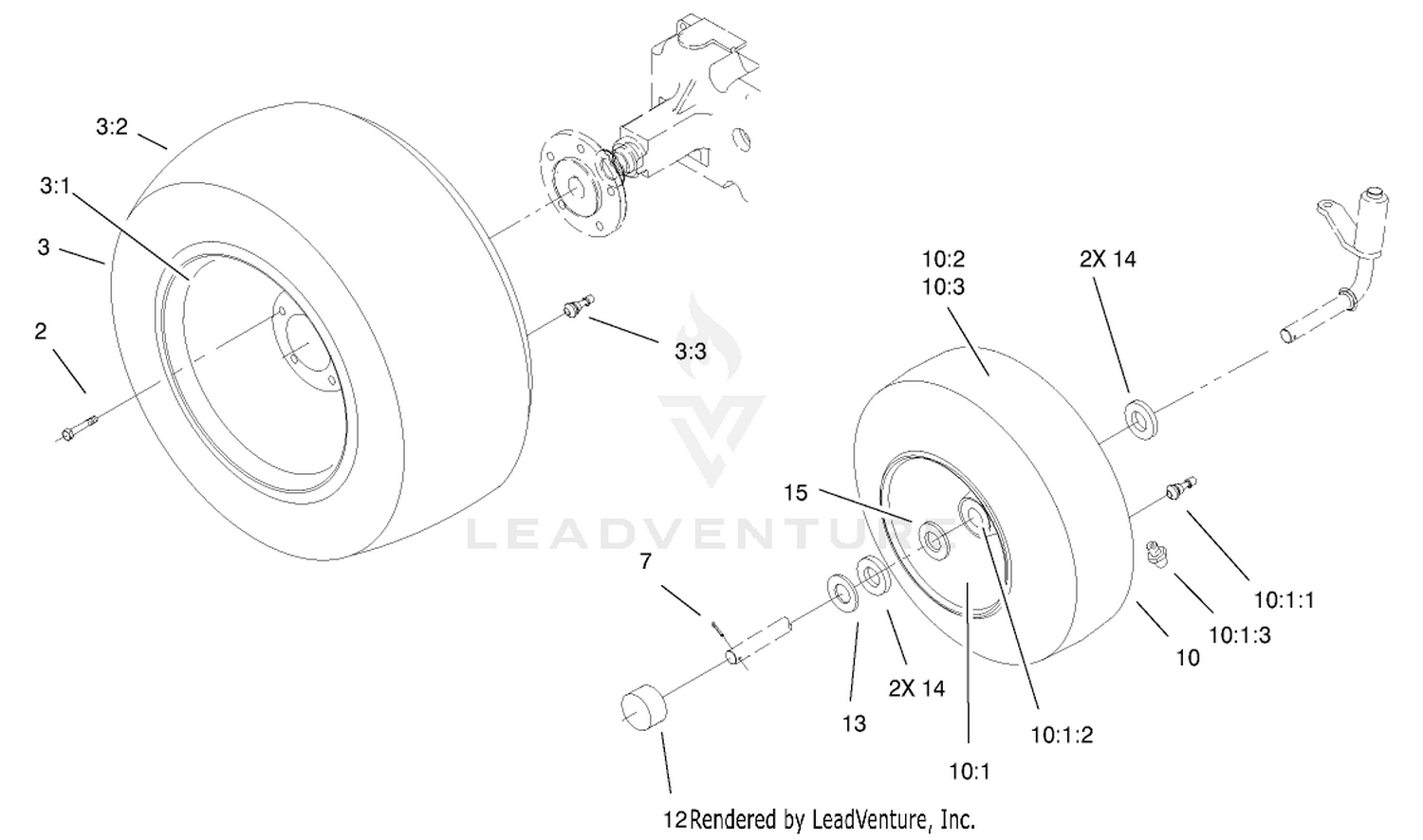 Wheels Assembly