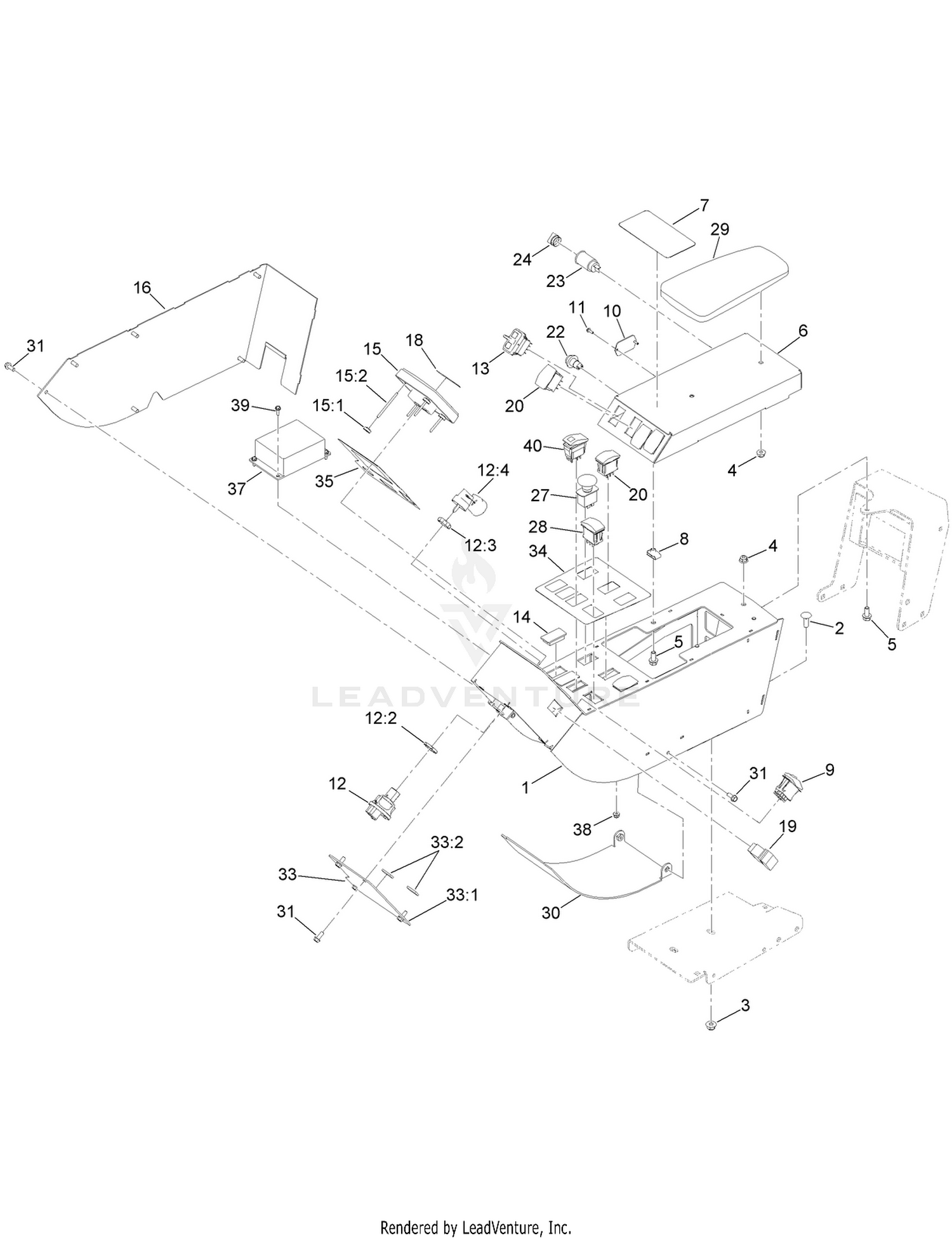 Control Console Assembly