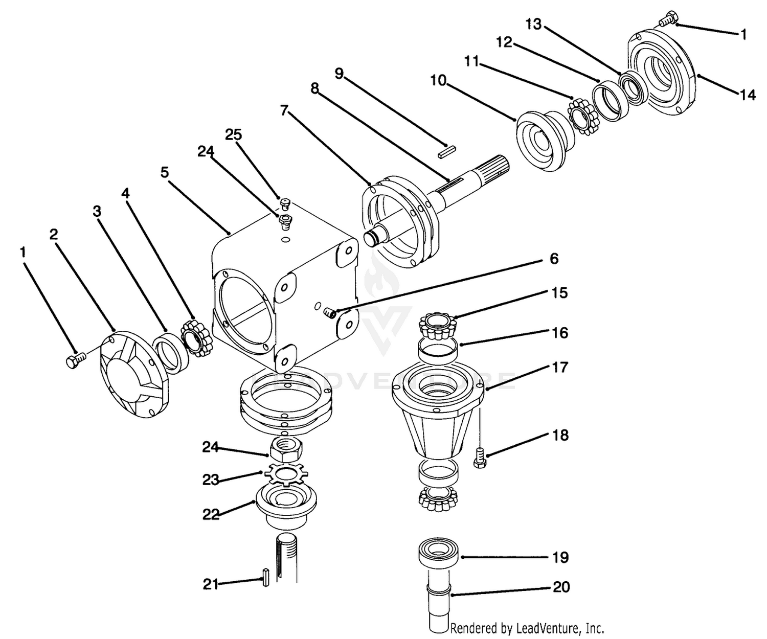 Gear Box Assembly 86-3090