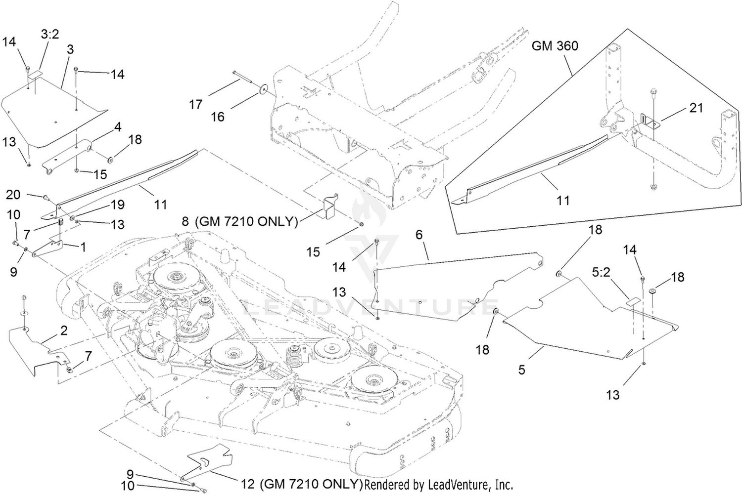 Mower Cover Assembly