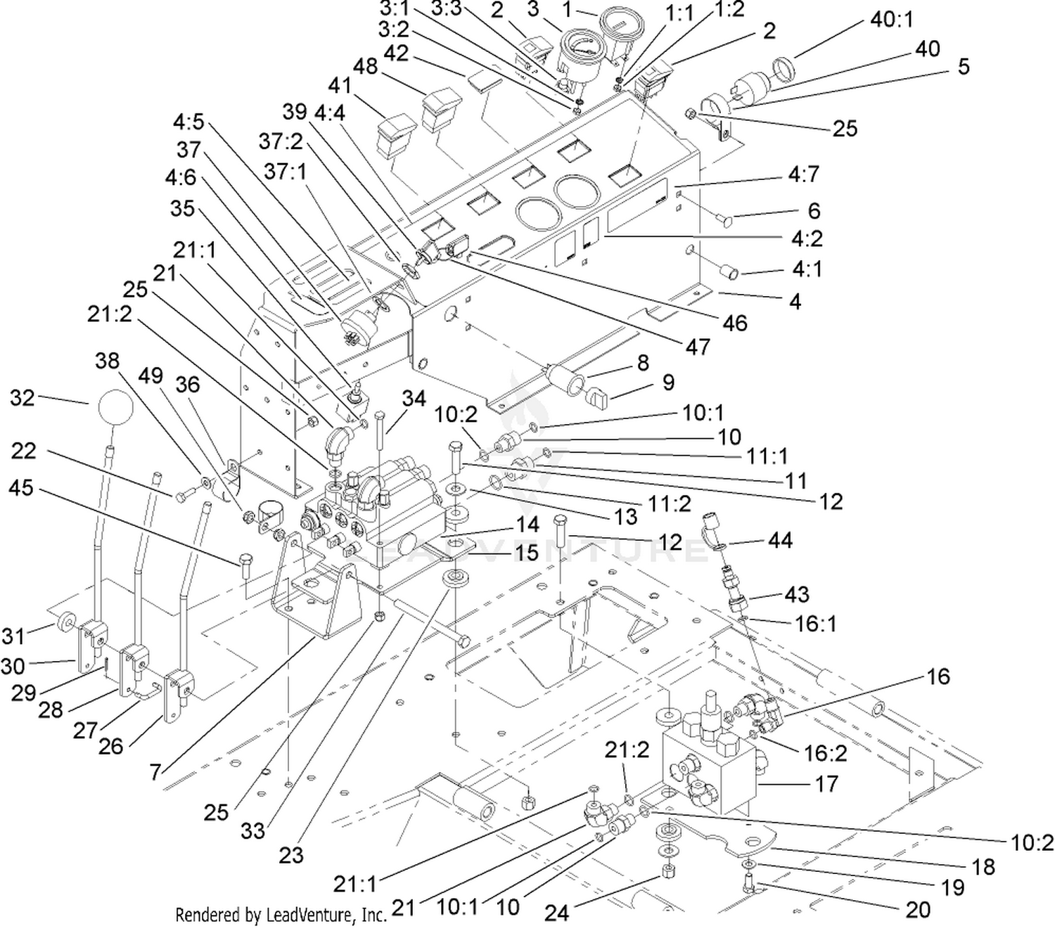 Control Console Assembly