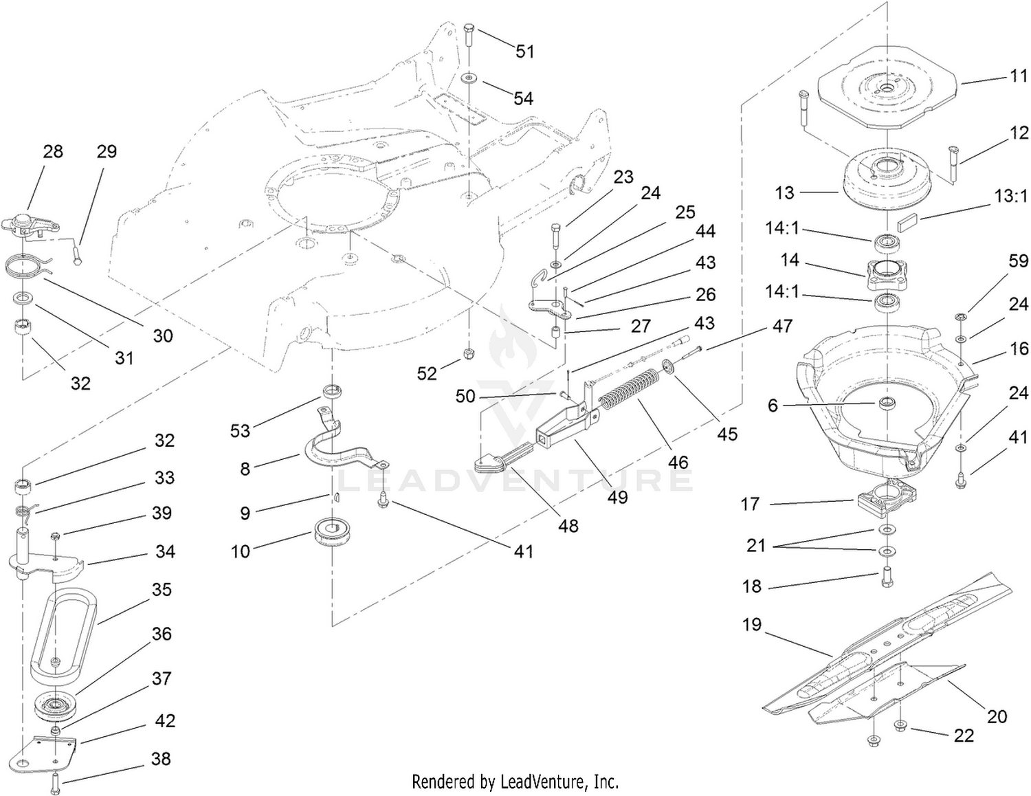 Blade Brake Assembly