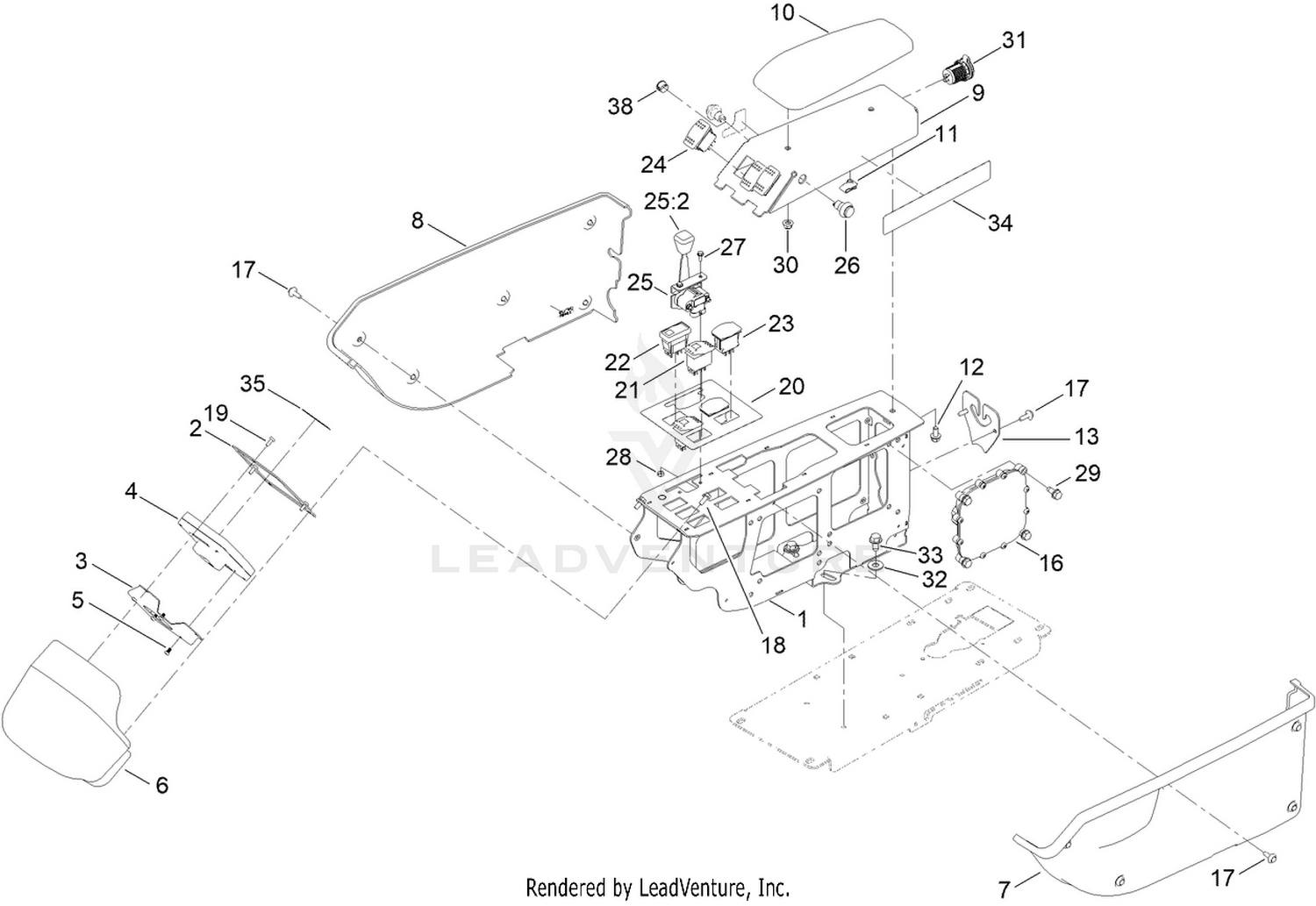 Control Console Assembly