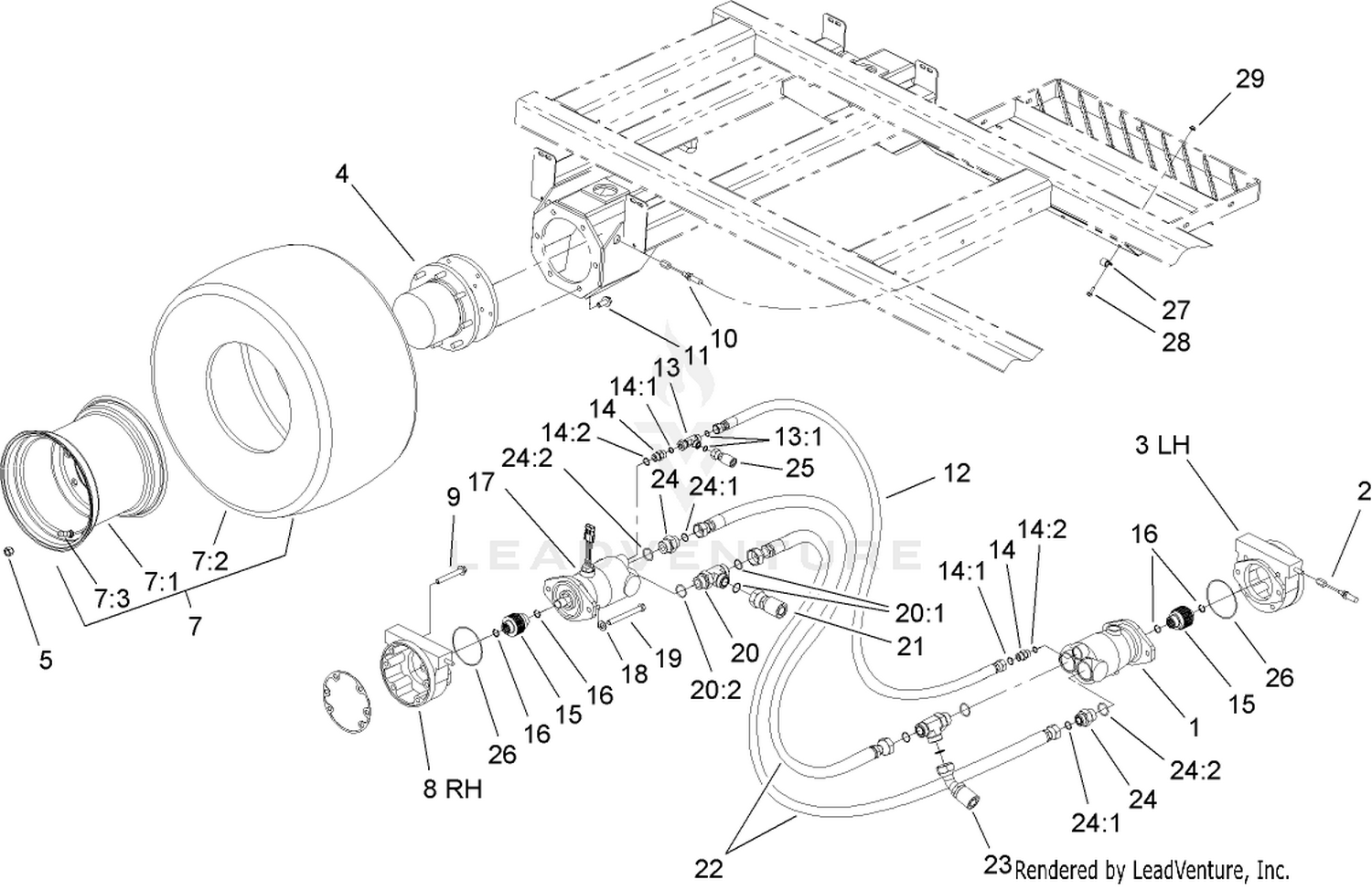 Rear Wheel Assembly