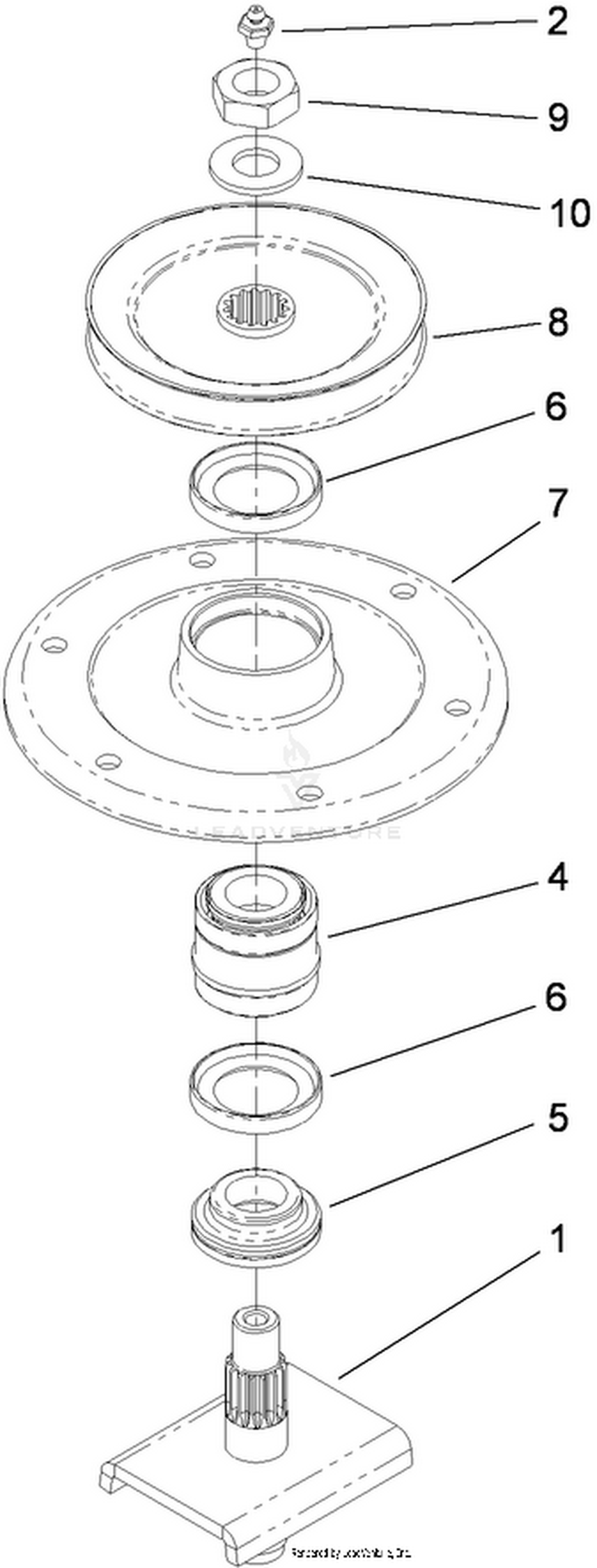 Spindle Assembly No. 44-6370