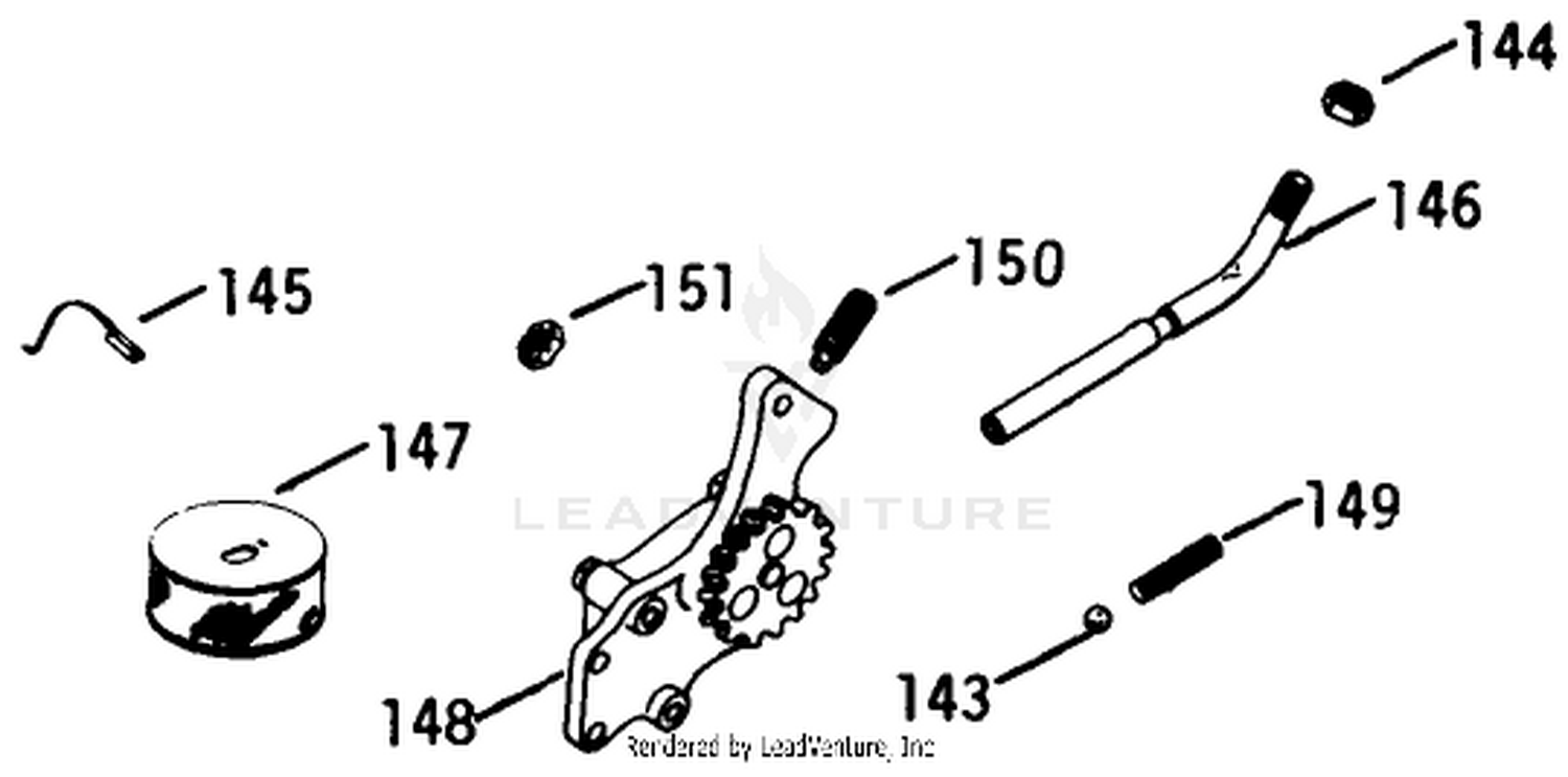 Oil Pump-Engine Kohler Model No. K532s-Spec. 53169