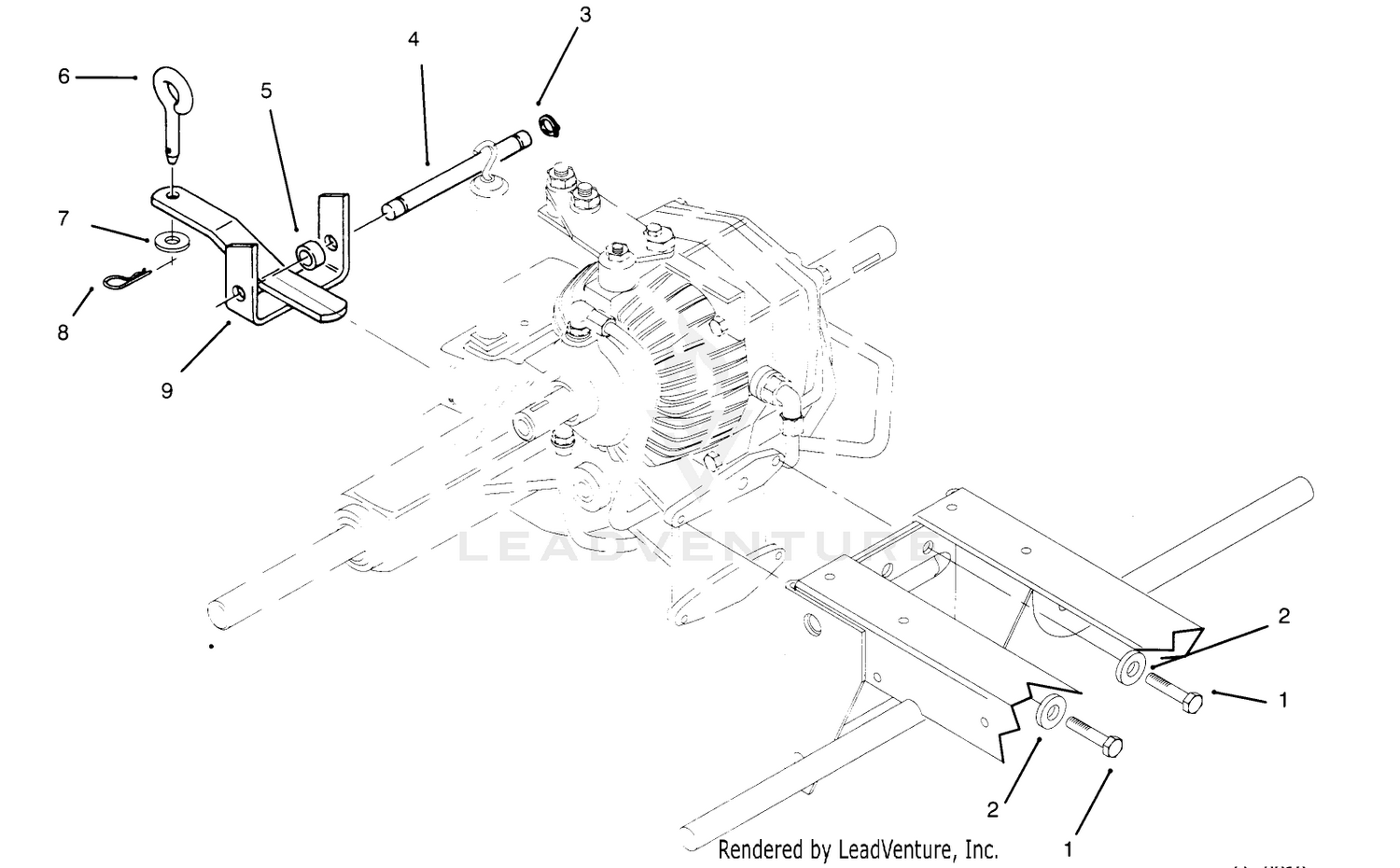 Rear Hitch Assembly