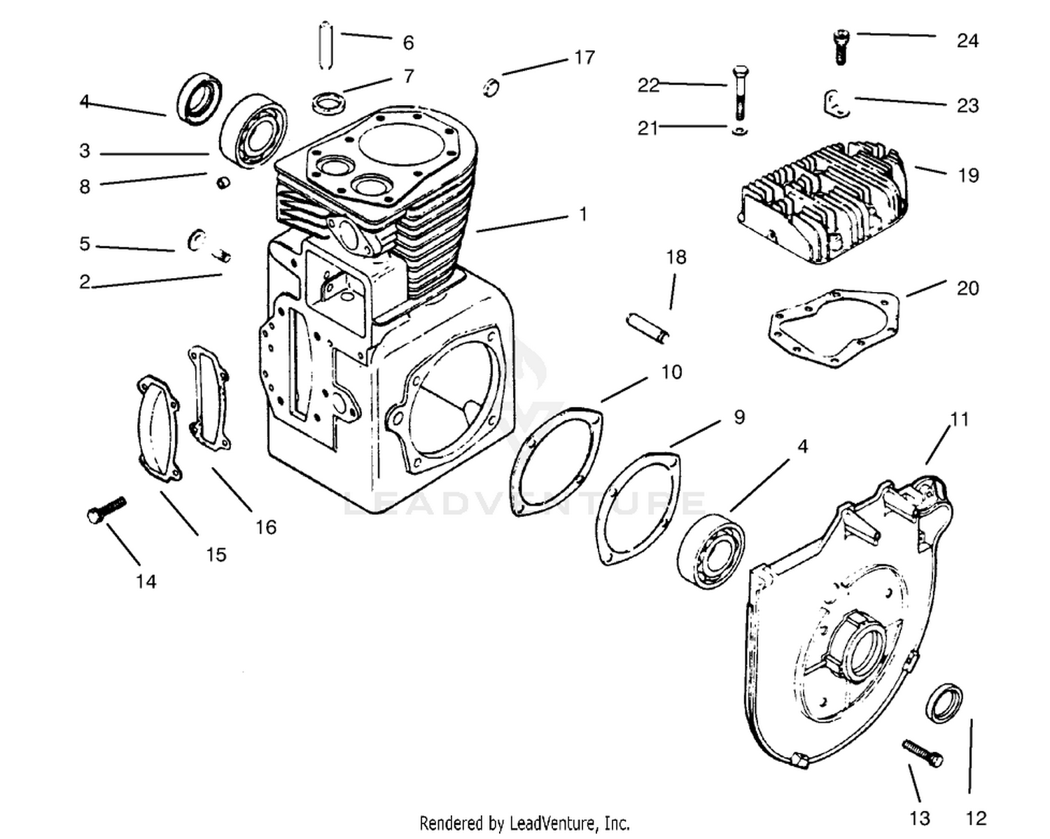 Crankcase And Cylinder Head