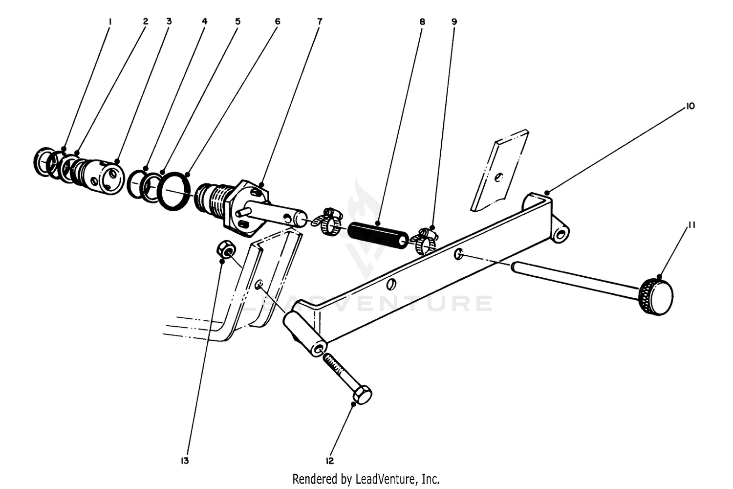 Reel Shutoff Kit Model No. 28-2150 (optional)