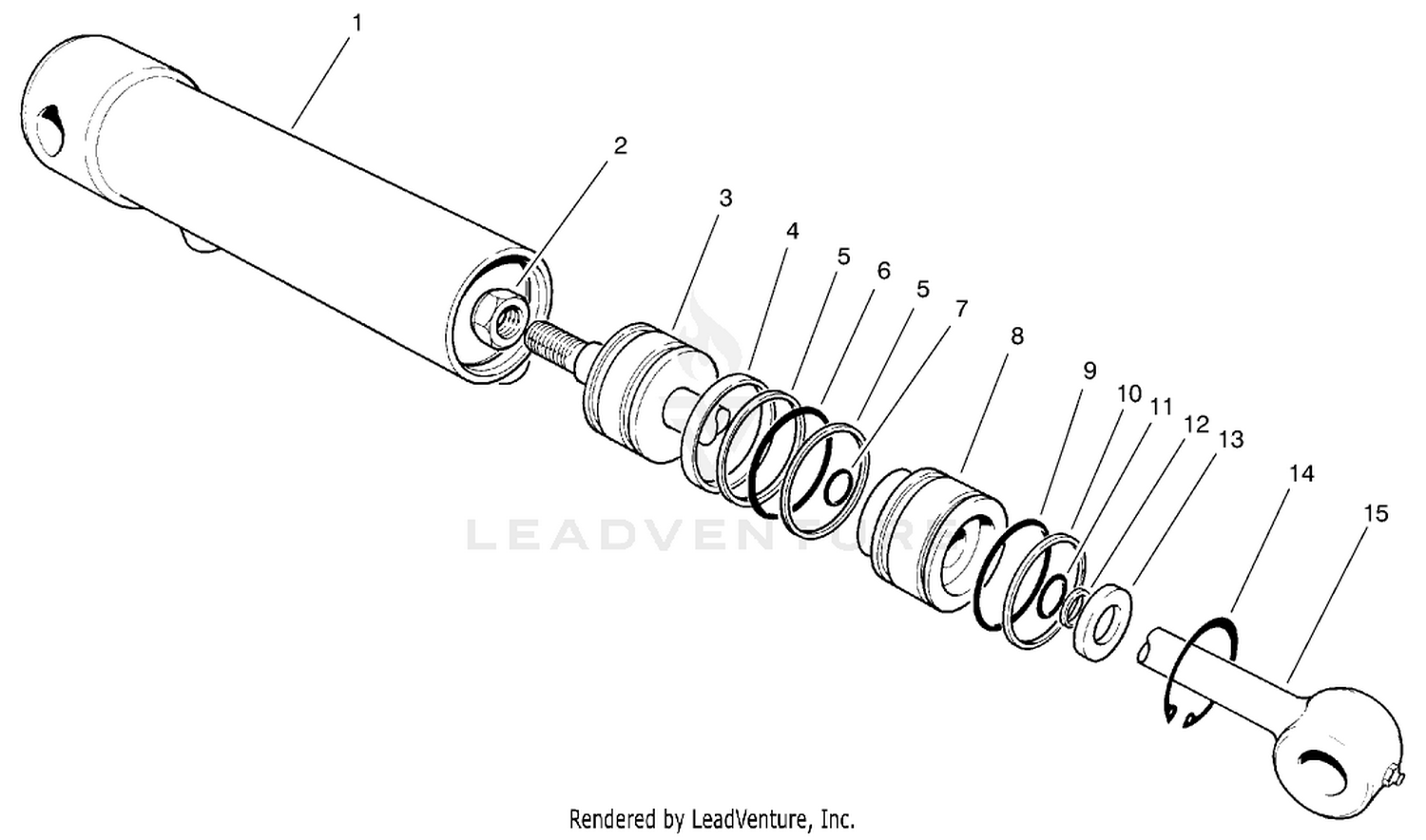 Hydraulic Cylinder No. 74-3440
