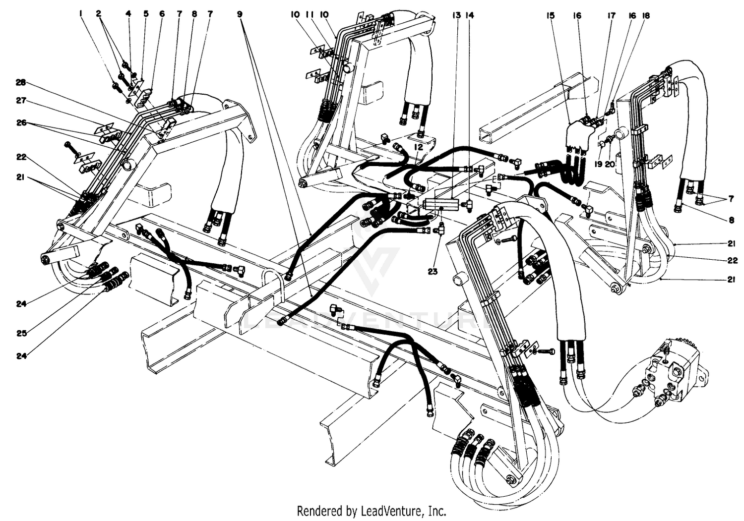 Hydraulic Lines Reel Motor-S Cylinder Assemblies