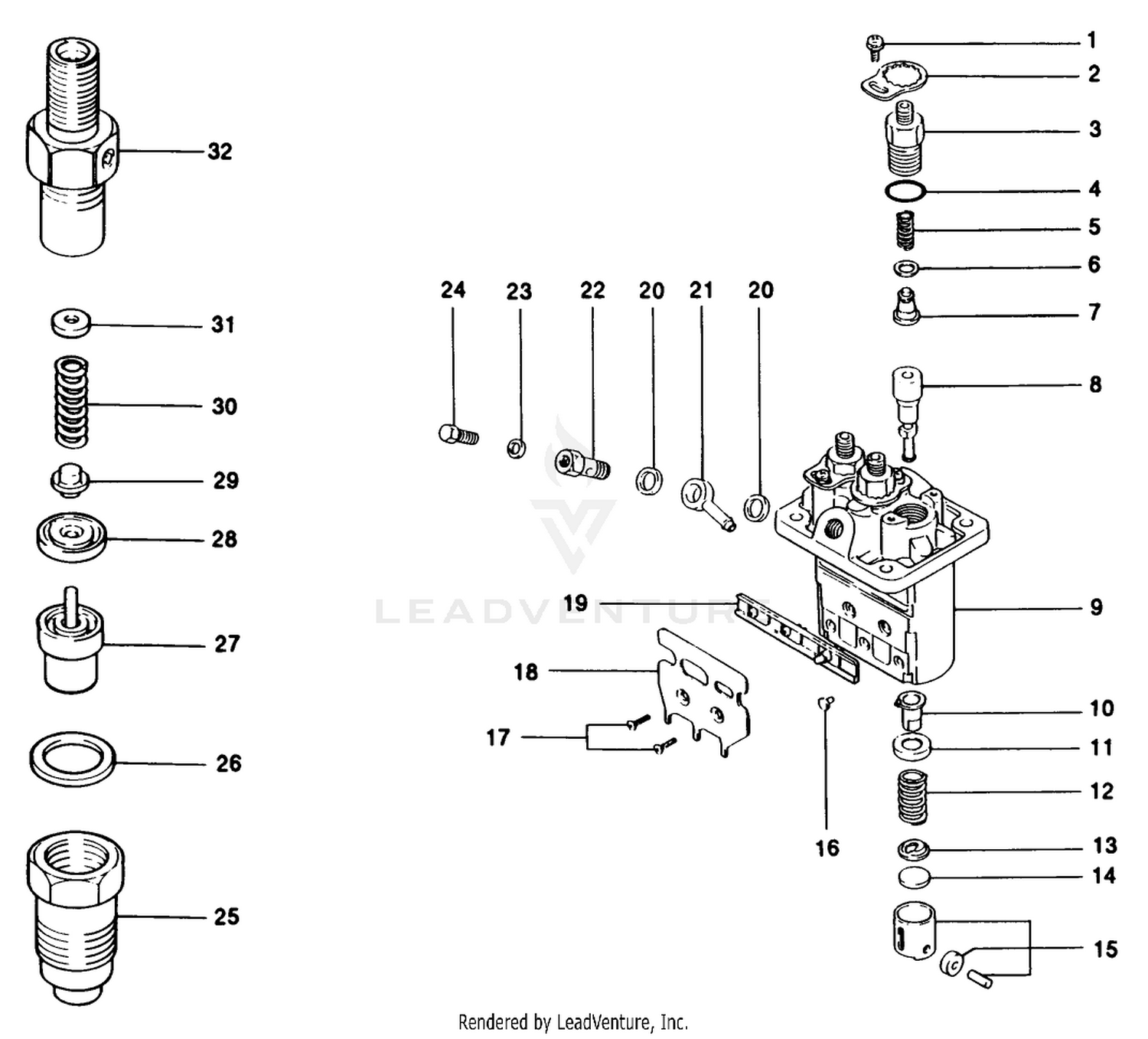 Fuel Injection Pump Assembly