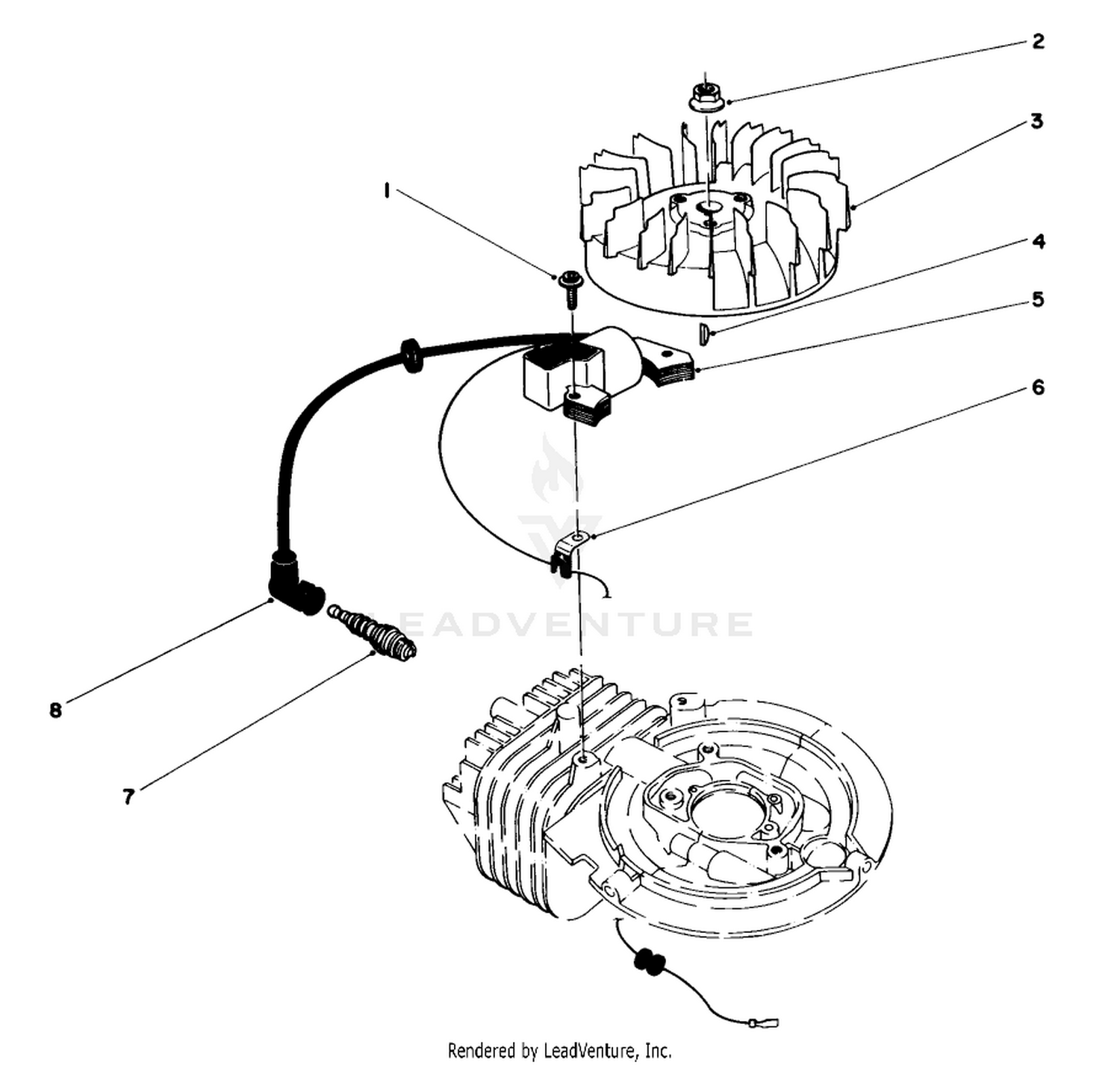 Flywheel  Magneto Assembly