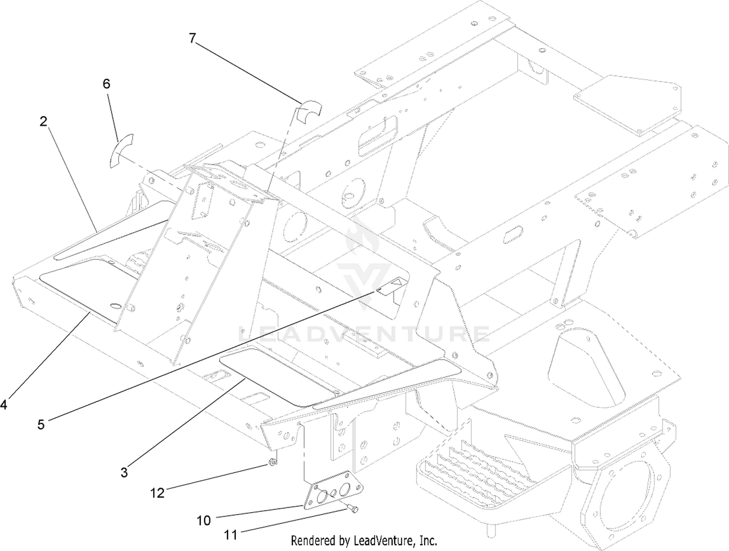 Front Frame Assembly No. 108-4407
