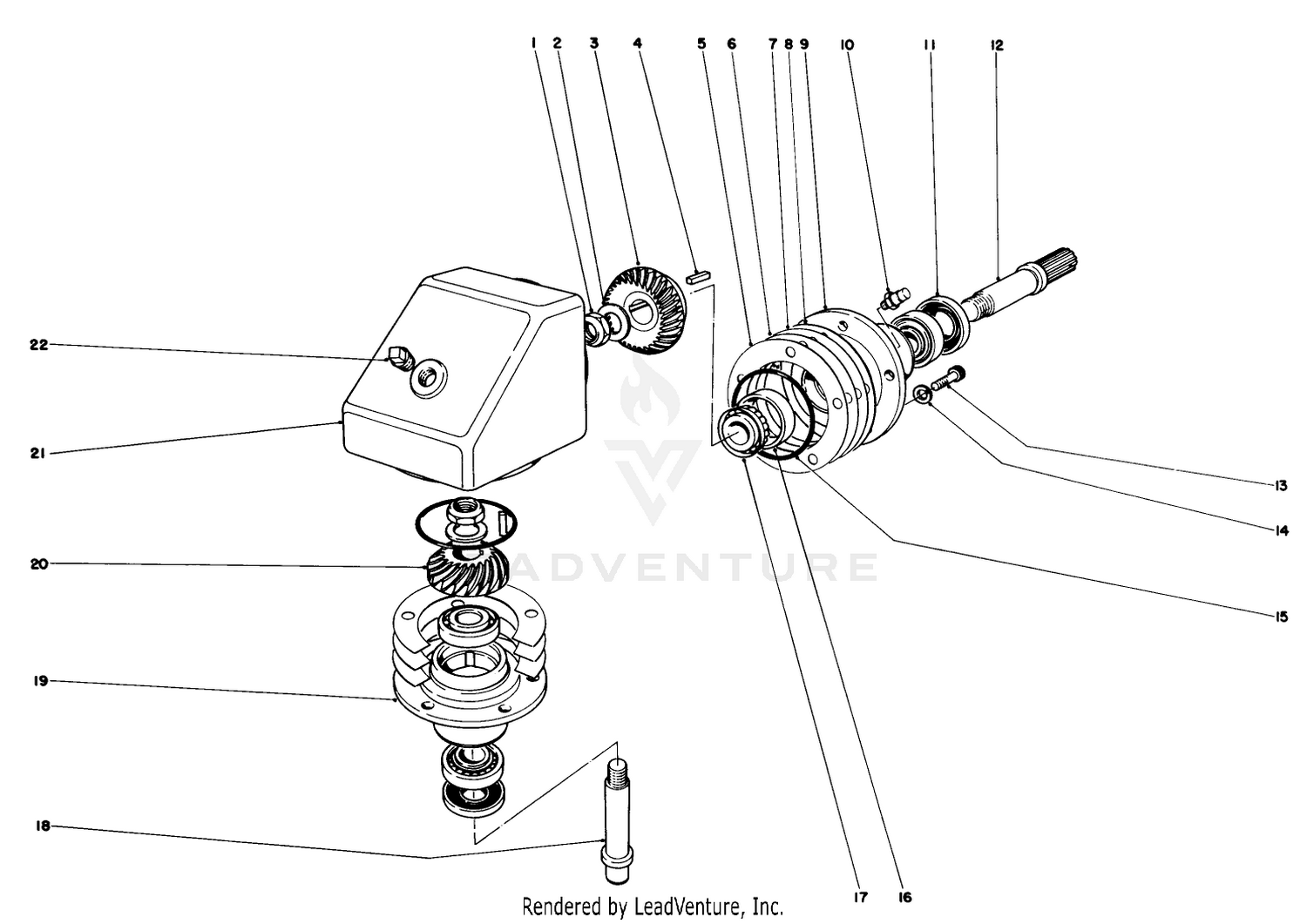 Gear Box Assembly 8-0909
