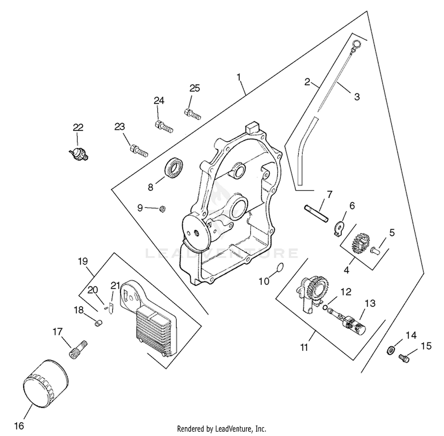 Oil Pan/Lubrication Assembly