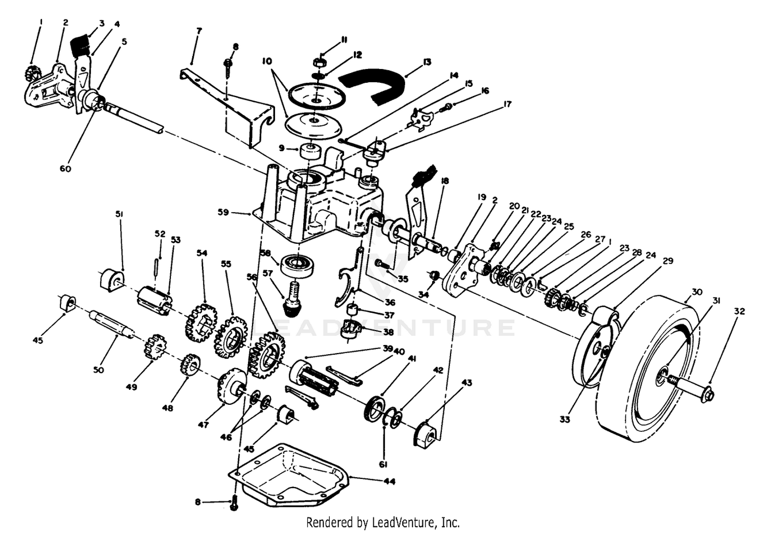 Gear Case Assembly