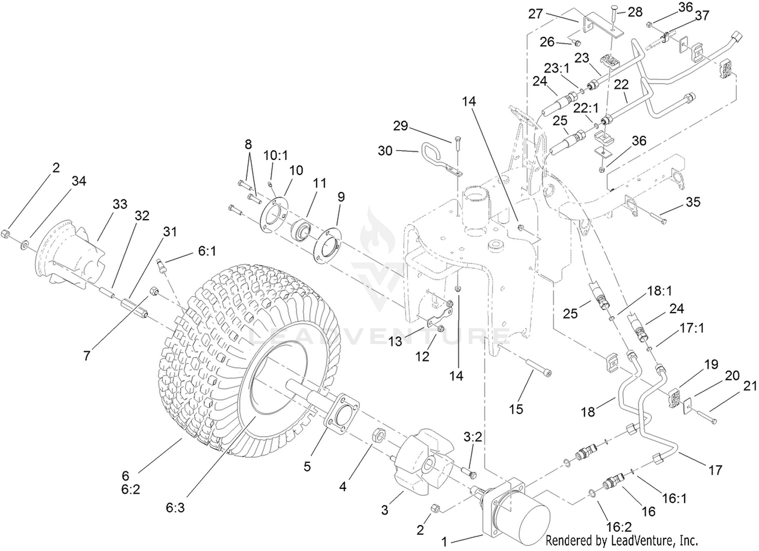 Front Wheel Assembly