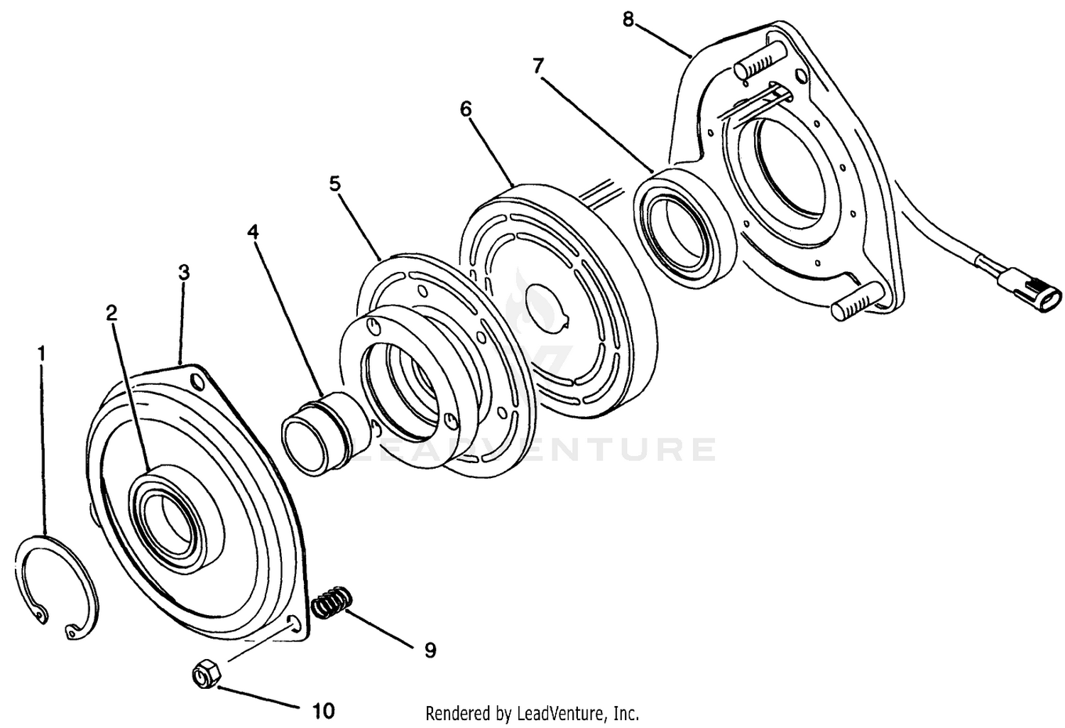 Clutch Assembly No. 86-5610
