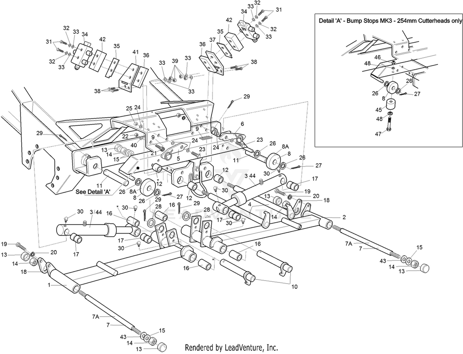 Front Arms Assembly