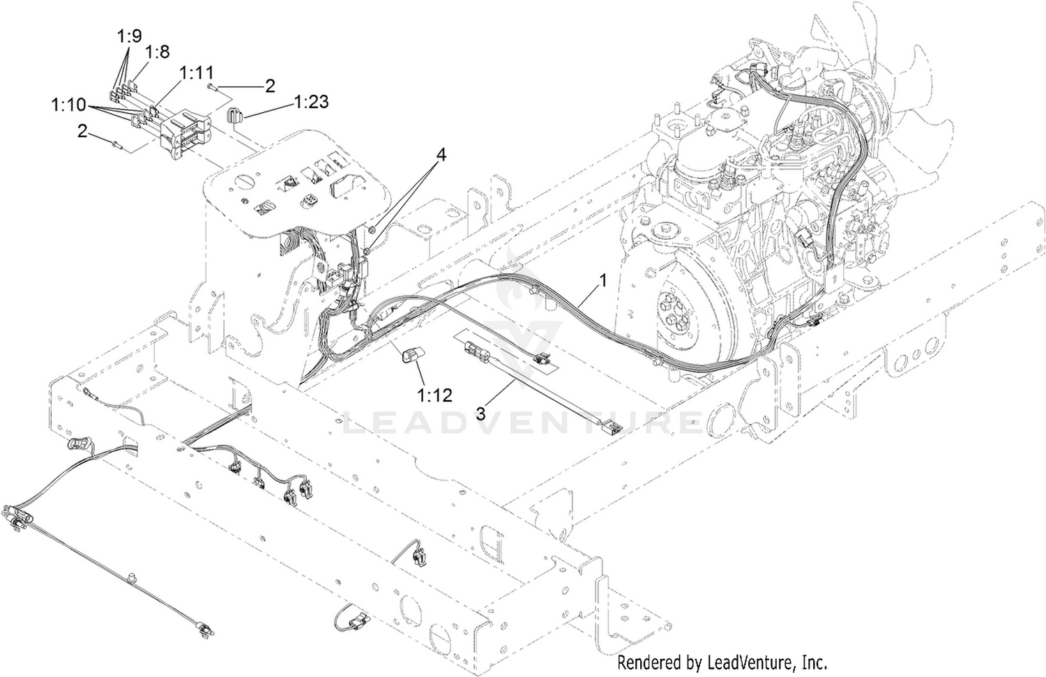 Main Wire Harness Assembly