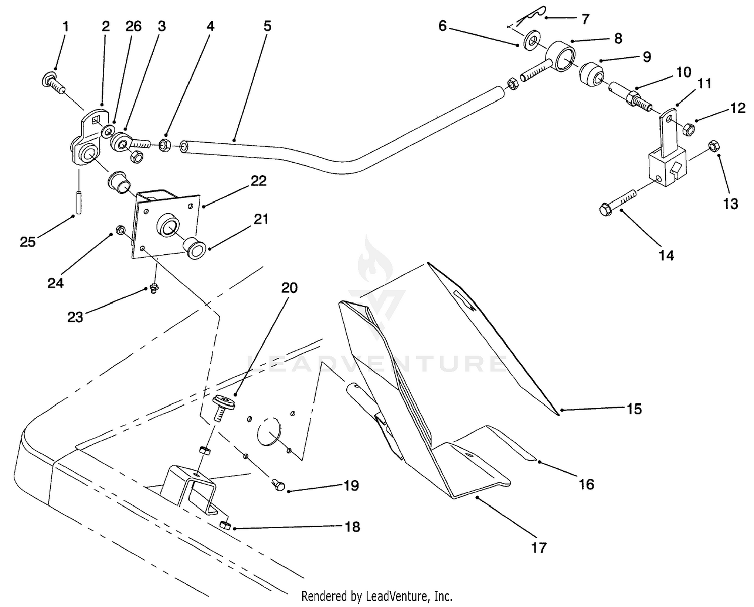 Traction Pedal Assembly