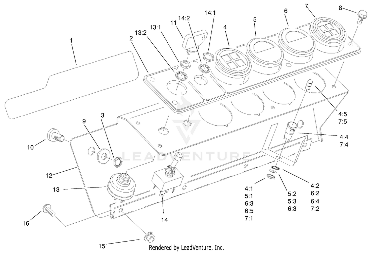 Gage Panel Assembly
