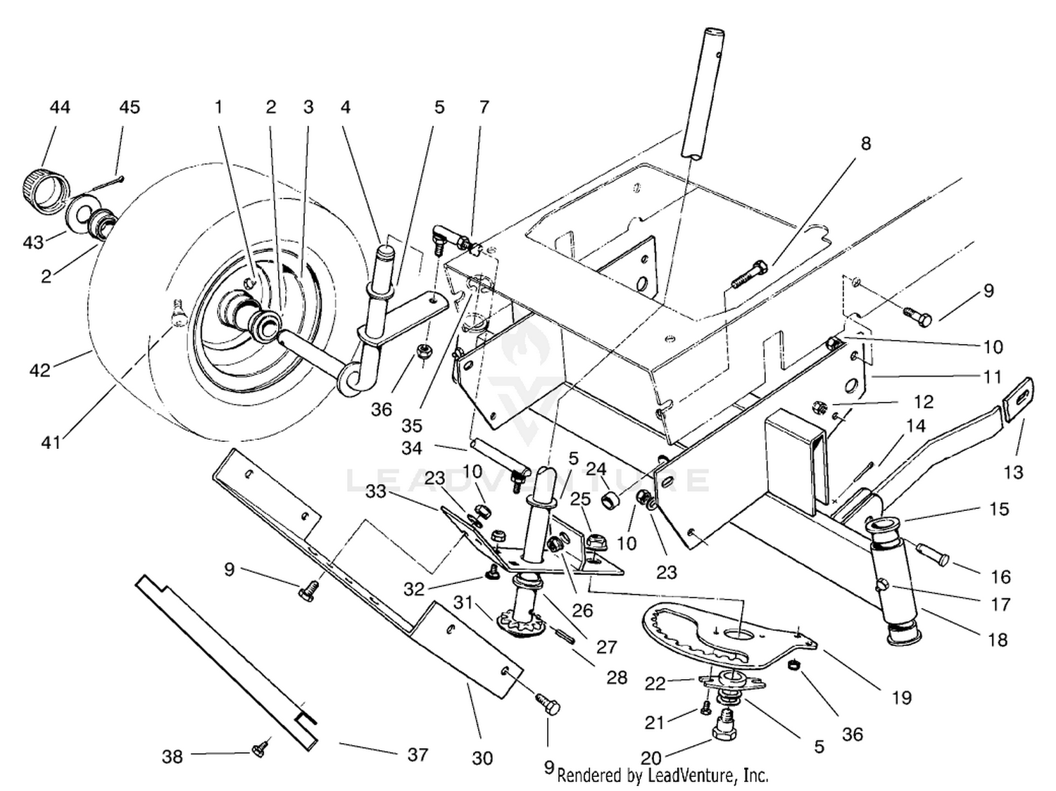 Front Axle Assembly