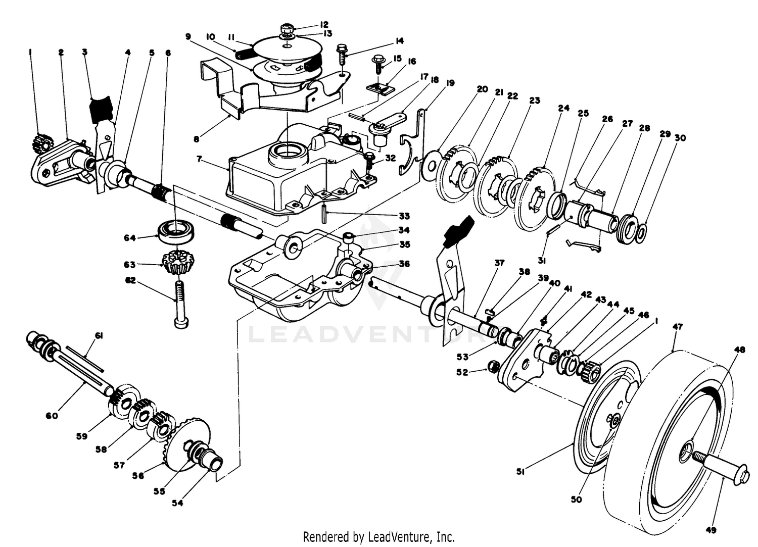 Gear Case Assembly