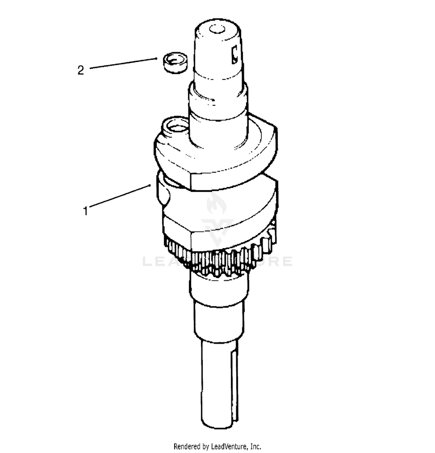 Crankshaft (kohler Engine Cv14s-Ps1472)