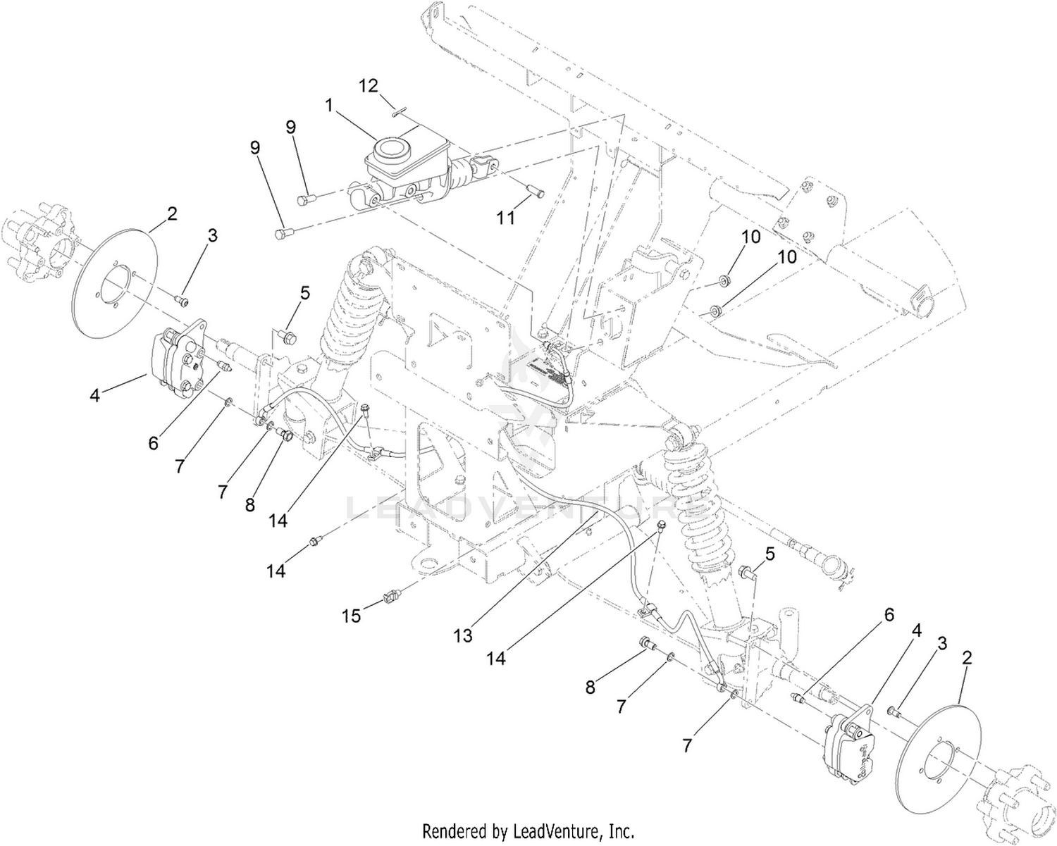 Front Brake Assembly
