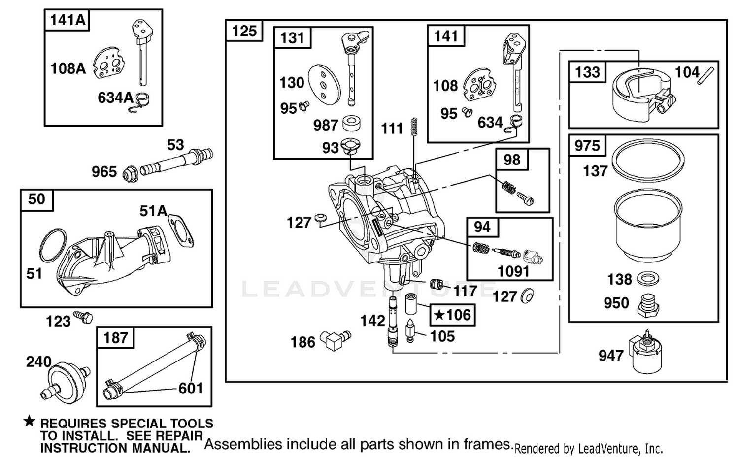 Engine Briggs  Stratton Model 28q777-0690-E1 4