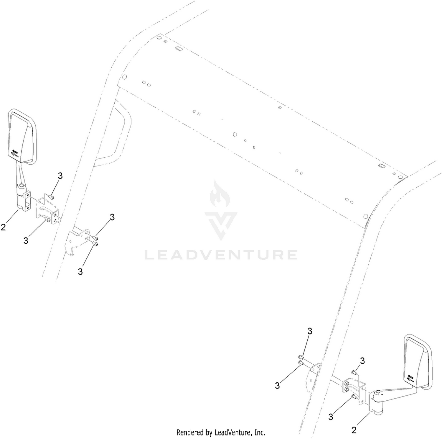Side View Mirror Assembly