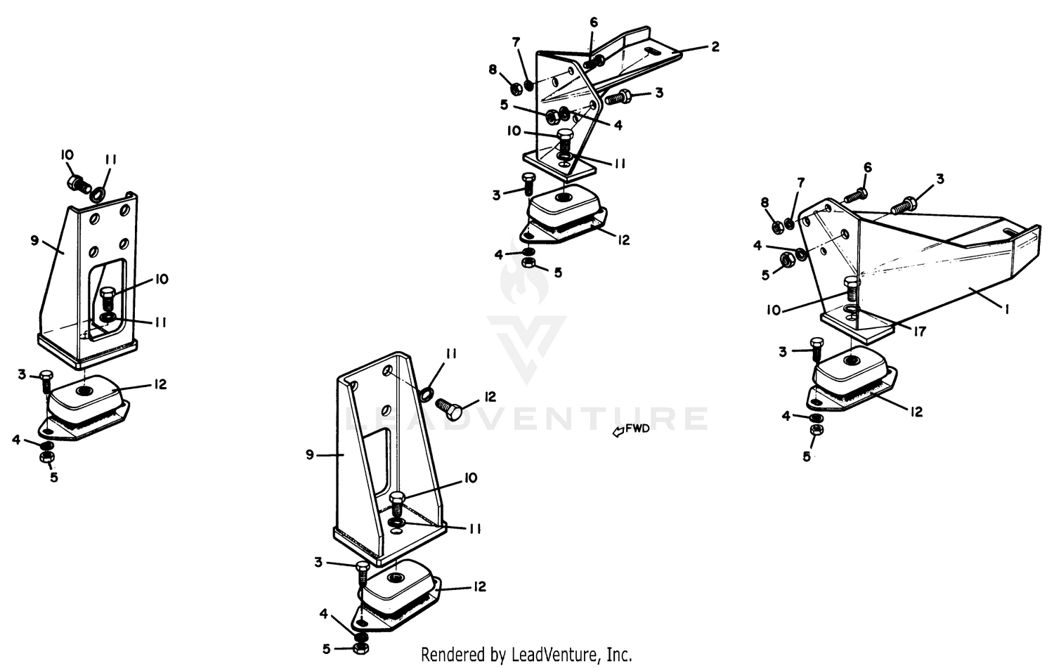 Engine Frame Assembly