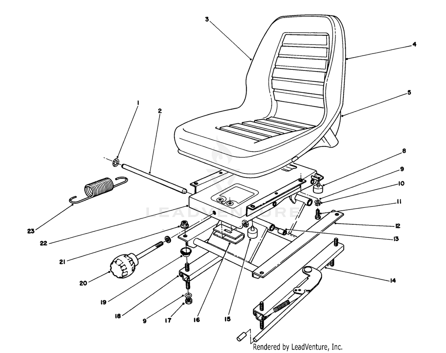 Deluxe Seat Kit Model No. 30772